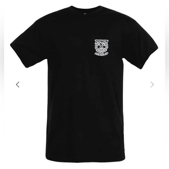 DIXXON STURGIS GREY SKETCHY CREST T-SHIRT BLACK - MENS XL - Picture 1 of 4